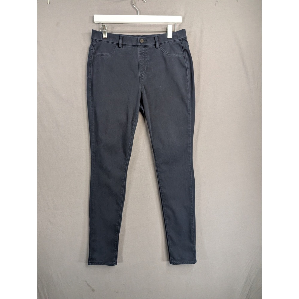 Uniqlo Ultra Stretch High Rise Leggings Pants Dark Gray Size L 321-400549